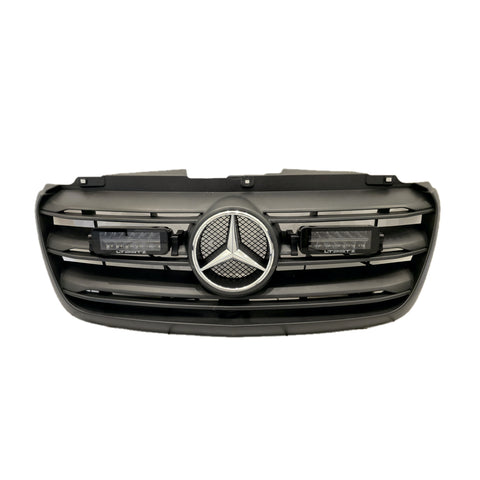 Mercedes Sprinter W907 / W910 Kühlergrill-Halter für Zusatzscheinwerfer LTPRTZ TRX 3.0 7"