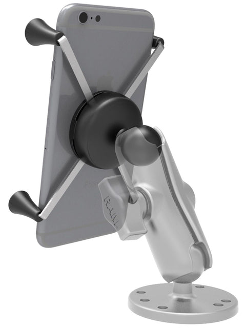 RAM Mounts X-Grip Halteklammer für Smartphones groß bis 114,3 mm Breite - B-Kugel (1 Zoll) WOLFWAX