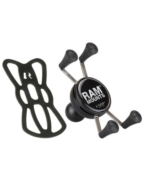 RAM Mounts X-Grip-Halteklammer für Smartphones klein bis 82,6 mm Breite - B-Kugel WOLFWAX