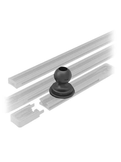 RAM Mounts Track Ball mit T-Slot für Tough-Track Schienen - B-Kugel (1 Zoll) WOLFWAX