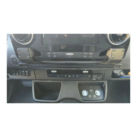 Nachrüstset CLAMP-MOUNT Professional für Mercedes Sprinter W907 W10 mit RAM MOUNTS TOUGH-TRACK - WOLFWAX