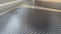 Dekorfolie Carbon für Glasabdeckung der Küche bei Hymer ML-T Exsis Modern Comfort WOLFWAX