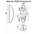 LED Umrissleuchten Set - Ersatz für JOKON Umrissleuchten – Adapter / Austausch Kit - WOLFWAX - [tags]