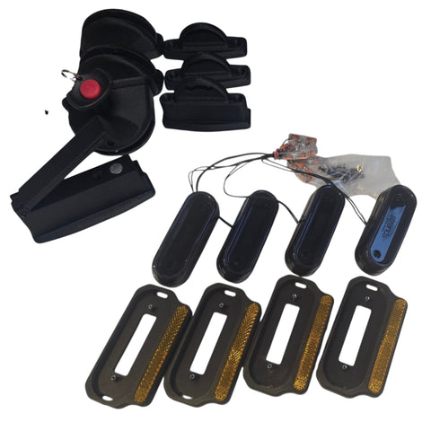 LED Strands FOR9T GRAVITY Seitenmarkierung Set mit Reflektor Hymer ML-T Baureihen