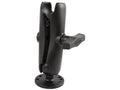 RAM Mounts Aufbau-Set - runde Basisplatte (AMPS), mittlerer Verbindungsarm, C-Kugel (1,5 Zoll) WOLFWAX