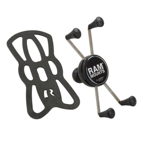 RAM Mounts X-Grip Halteklammer für Smartphones groß bis 114,3 mm Breite - B-Kugel (1 Zoll) WOLFWAX