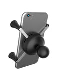 RAM Mounts X-Grip-Halteklammer für Smartphones klein bis 82,6 mm Breite - B-Kugel WOLFWAX