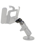 RAM Mounts Diamond-Basisplatte (Trapez) - B-Kugel (1 Zoll), 2-Loch AMPS-Lochraster WOLFWAX