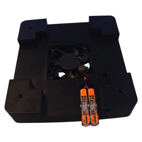 Montagekonsole mit aktiver Kühleinheit für Ladebooster Victron XS Smart 50 / XS 1400