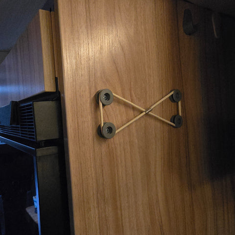 Adapterplatte für den Hymer ML-T 570 im Schlafbereich WOLFWAX